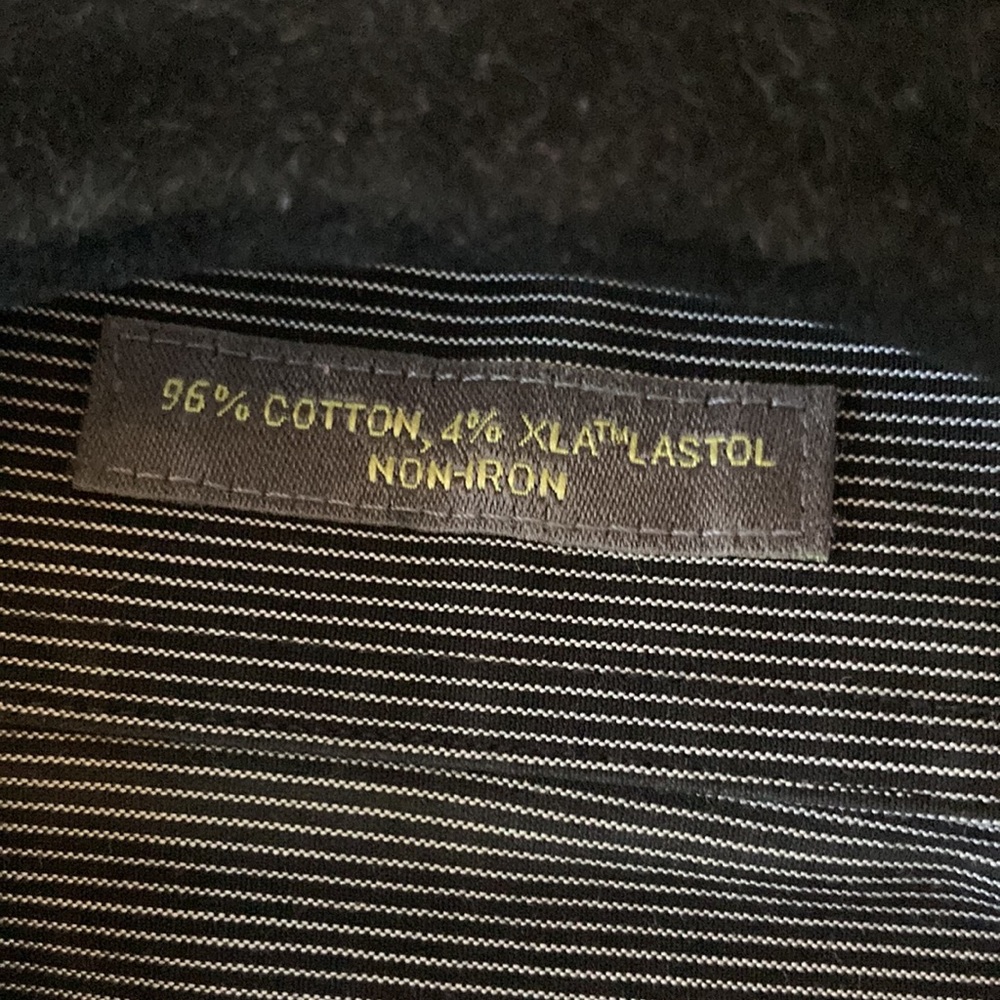 Calibrate Trim Fit Button Up - Size 15 1/2 34-35 - image 4